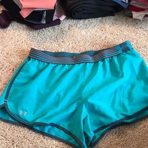 Under armor running shorts